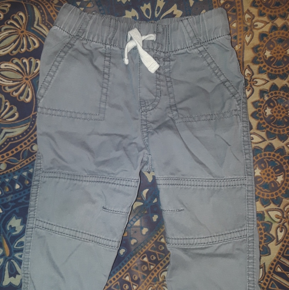 Toddler Boys Skinny Grey Pants size 12 mon